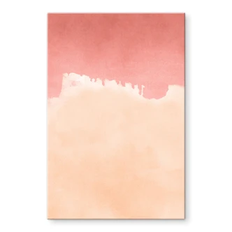 Stampa su vetro acrilico Cielo di pesca - Amini 