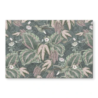 Acrylglasbild Kolibri im Tropenwald - Bloomery Decor 