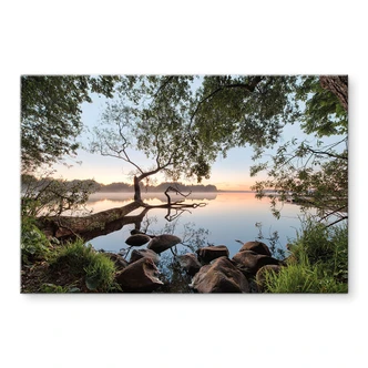 Plexiglas Uitzicht op het meer - Keller 