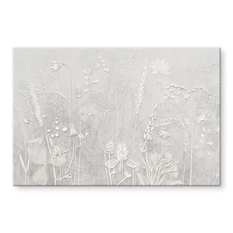 Acrylglas schilderij Planten in wit in modern ontwerp - Ms Tiff 
