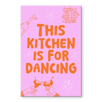 Acrylglasbild This kitchen is for dancing - Ohkimiko Acrylglasbild This kitchen is for dancing - Ohkimiko