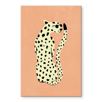Acrylic print Elegant cheetah with sunglasses - Oltmanns 