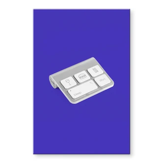 Acrylglasbild Tastatur des Lebens - Pozdniakov 