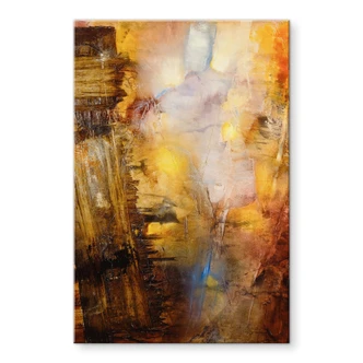 Acrylglasbild Bernsteinlicht und Schatten - Schmucker Acrylglasbild Bernsteinlicht und Schatten - Schmucker