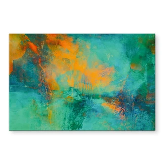 Acrylglas Turquoise noorderlicht - Schmucker 