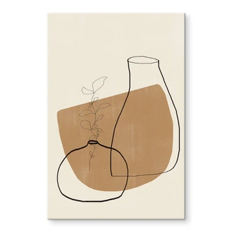 Acrylic print The Miuus Studio - Abstract Vases 