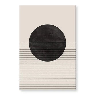 Acrylic print The Miuus Studio - Circle and lines 