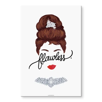 Acrylglasbild Tohmé - Flawless Audrey 
