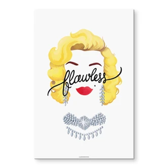 Acrylic print Tohmé - Flawless Marilyn 