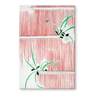 Tableau sur verre acrylique Watanabe Seitei - Morning glory 