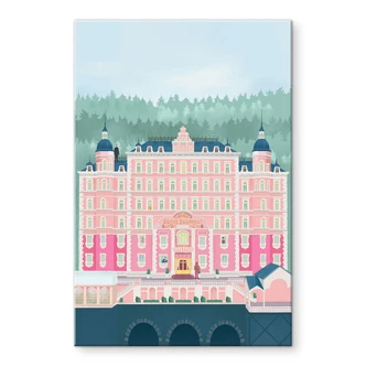 Akrylbillede Grand Budapest Hotel - Lizde 