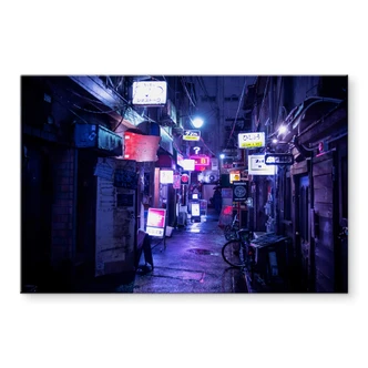 Acrylic print Hugonnard - Nightlife in Japan 
