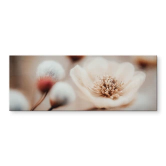 Acrylglas Boho Blossom Soft Beige - Treechild - Panorama 