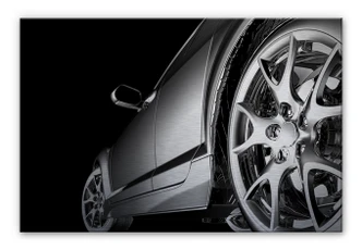 Alu-Dibond Bild Rolling in Chrome 