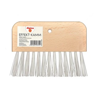 Grzebień z efektem Alpina dla efektu linii 