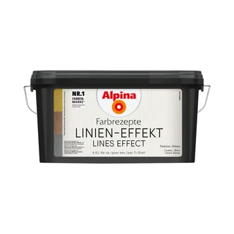Alpina Farbrezepte LINIEN-EFFEKT - 4,5 Liter 