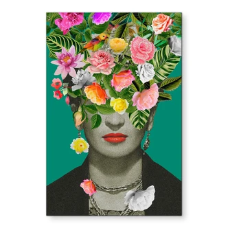 Wandbild Frida Floral - Frida Floral Studio - Alu-Dibond 