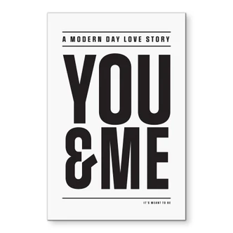 Stampe per pareti You and me - Alu-Dibond - Kerr-Dineen 