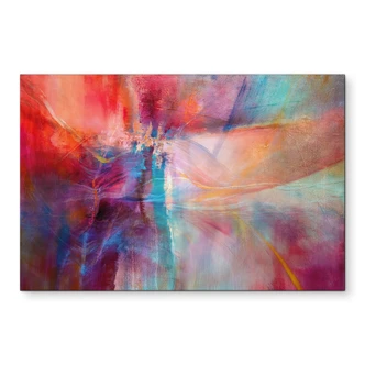 Tableaux Douce brume de couleur en mouvement - Schmucker - Alu-Dibond 