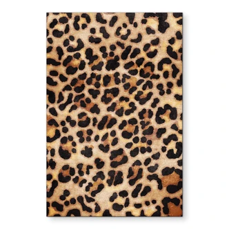 Wanddecoratie Wild Leopard - Dierenprint - Tunaboylu - Alu-Dibond 