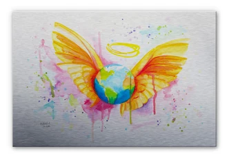 Alu-Dibond Bild Buttafly - Angel Alu-Dibond Bild Buttafly - Angel
