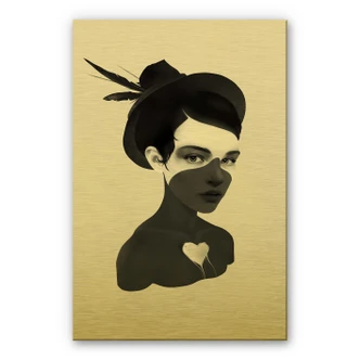 Alu-Dibond goud effect - Ireland - Fool 