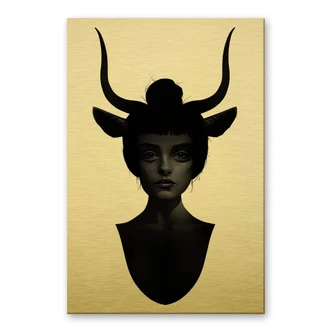 Dibond Schilderij met goud effect Ireland - I Have Seen 