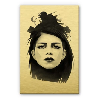 Alu-dibond goud effect Ireland - Undone 