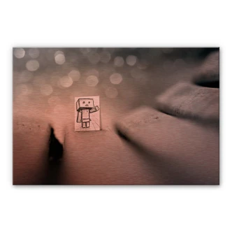 Alu-Dibond Kopereffect Heine - Be my Friend Alu-Dibond Kopereffect Heine - Be my Friend