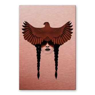 Dibond Schilderij met koper effect Ireland - Dark Cardinal 