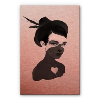 Alu-Dibond koper effect - Ireland - Fool 