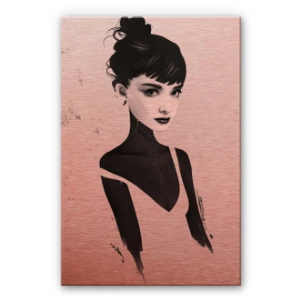 Alu-Dibond koper effect Ireland - Oh Audrey 