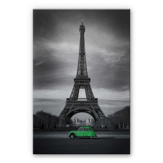 Aluminium DibondLa Vie est Belle - groen 