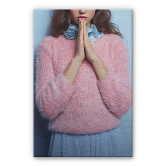 Dibond Schilderij met zilver effect Leshchenko - Olya 