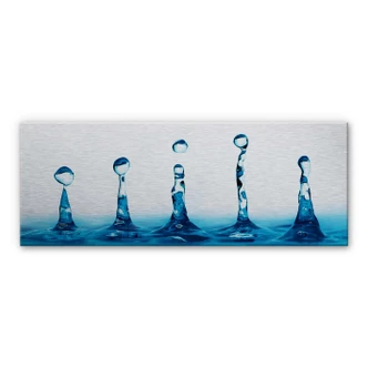 Alu-Dibond Bild H2O 