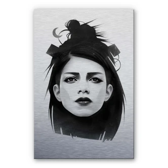 Alu-dibond zilver effect Ireland - Undone 