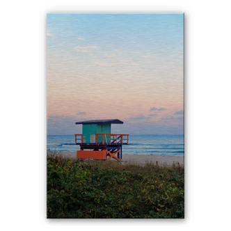 Aluminium Dibond Miami Reddingshuisje 