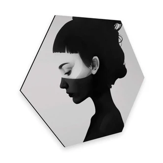 Hexagon Dibond Ireland - I am not here 