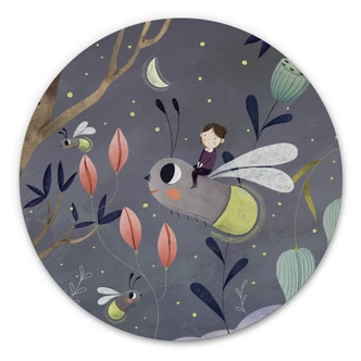 Wandcirkel Loske - Firefly Fun 