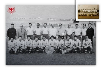 Alu-Dibond Bild Eintracht Braunschweig Meistermannschaft 1967 