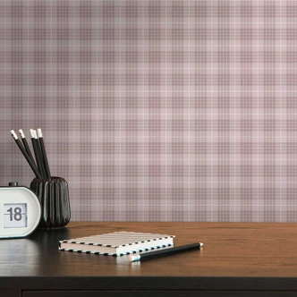 Papier peint intissé carreaux rétro blanc gris - papier peint à carreaux vintage moderne 