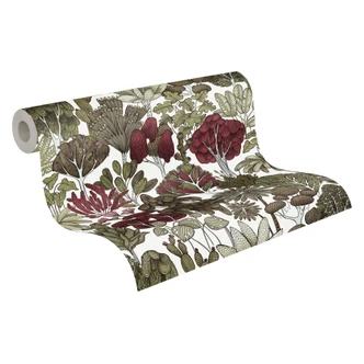 Architects Paper Floral Impression - Papier peint intissé jungle, vert 