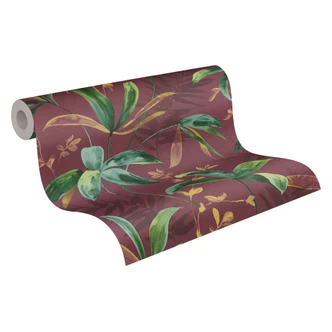 Architects Paper Jungle Chic - Papier peints jungle, rouge 