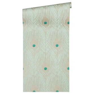 Architects Paper Papier Peint Design Absolutely Chic Graphique Vert Bleu Or Architects Paper Papier Peint Design Absolutely Chic Graphique Vert Bleu Or