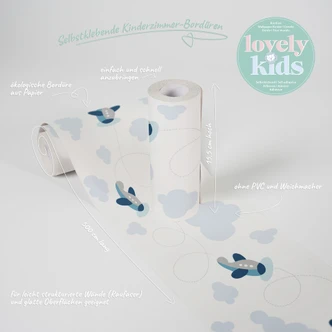 Lovely Kids Behangrand Zelfklevend 