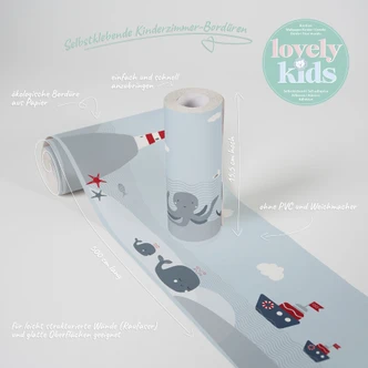 Bordo autoadesivo - Lovely Kids faro 