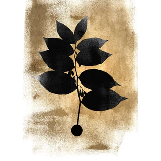 Livingwalls papier peint photo ARTist Dark Leafs 