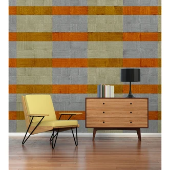 Architects Paper Papier peint photo Atelier 47 Plaster Art graphique orange, gris 