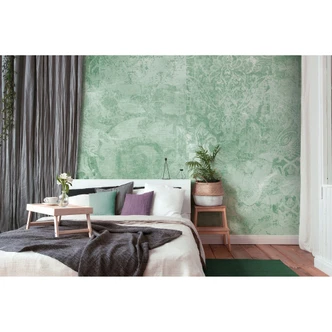 Architects Paper Papier peint photo Atelier 47 Flourish graphique vert 