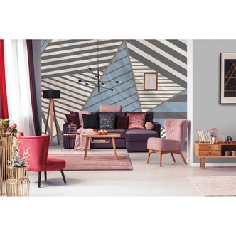 Fototapete Atelier 47 Stripes Marble in 3D Optik - Architects Paper  